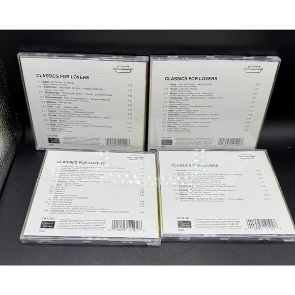 4 Vintage Music CD Set Classic For Lovers Classical Music Excellent Condition! D - Picture 4 of 7